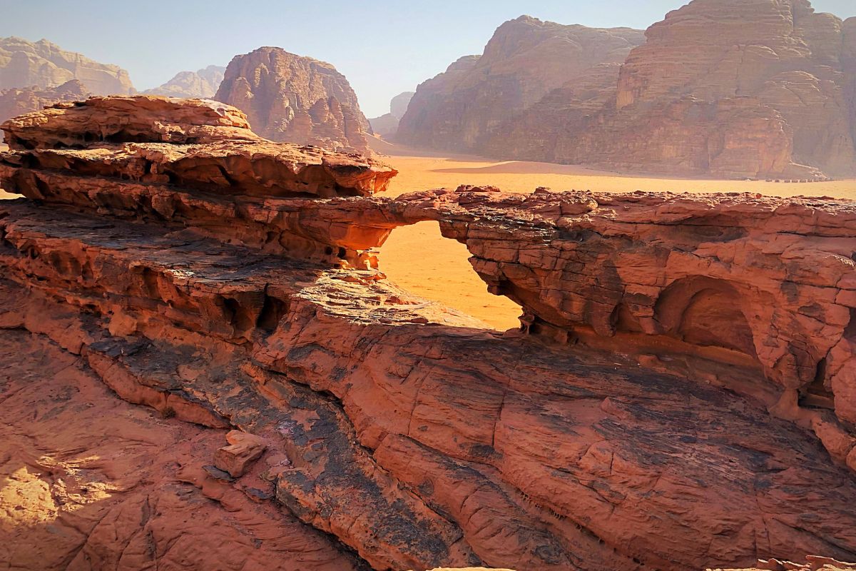 Desierto Wadi Run y Mar Muerto