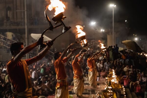 Ceremonia art Benares