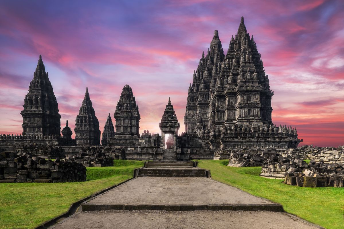 templo Prambanan Java Indonesia