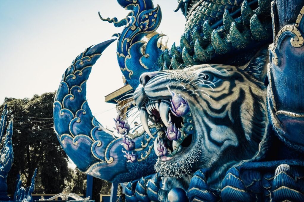 Templo azul Chiang Rai