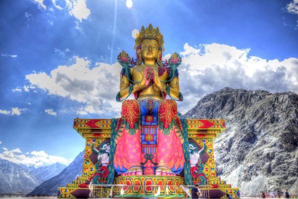 DISKET MONASTERY LEH LADAKH (INDIA)